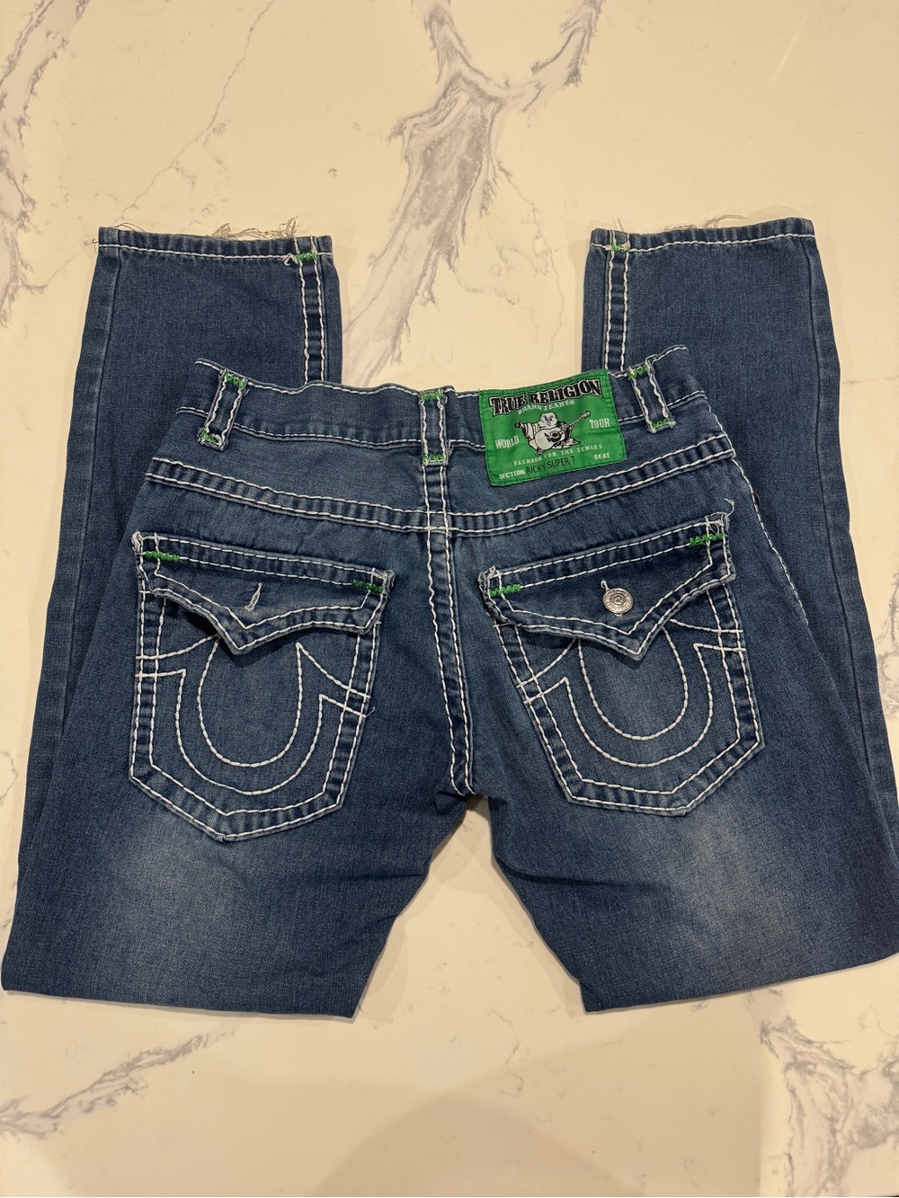 True Religion Men’s Ricky Super T Denim Jeans - Picture 1 of 6